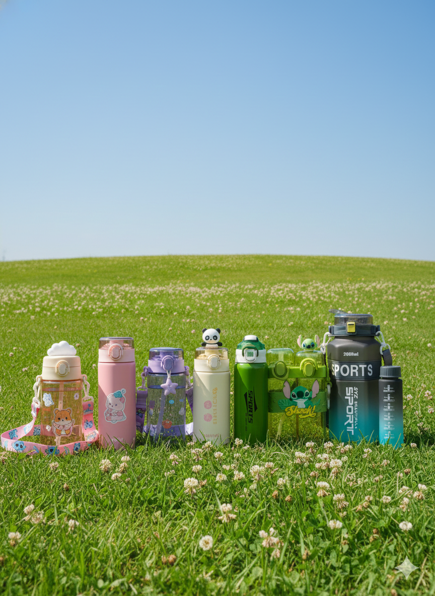 HydroCute Water Bottle Collection