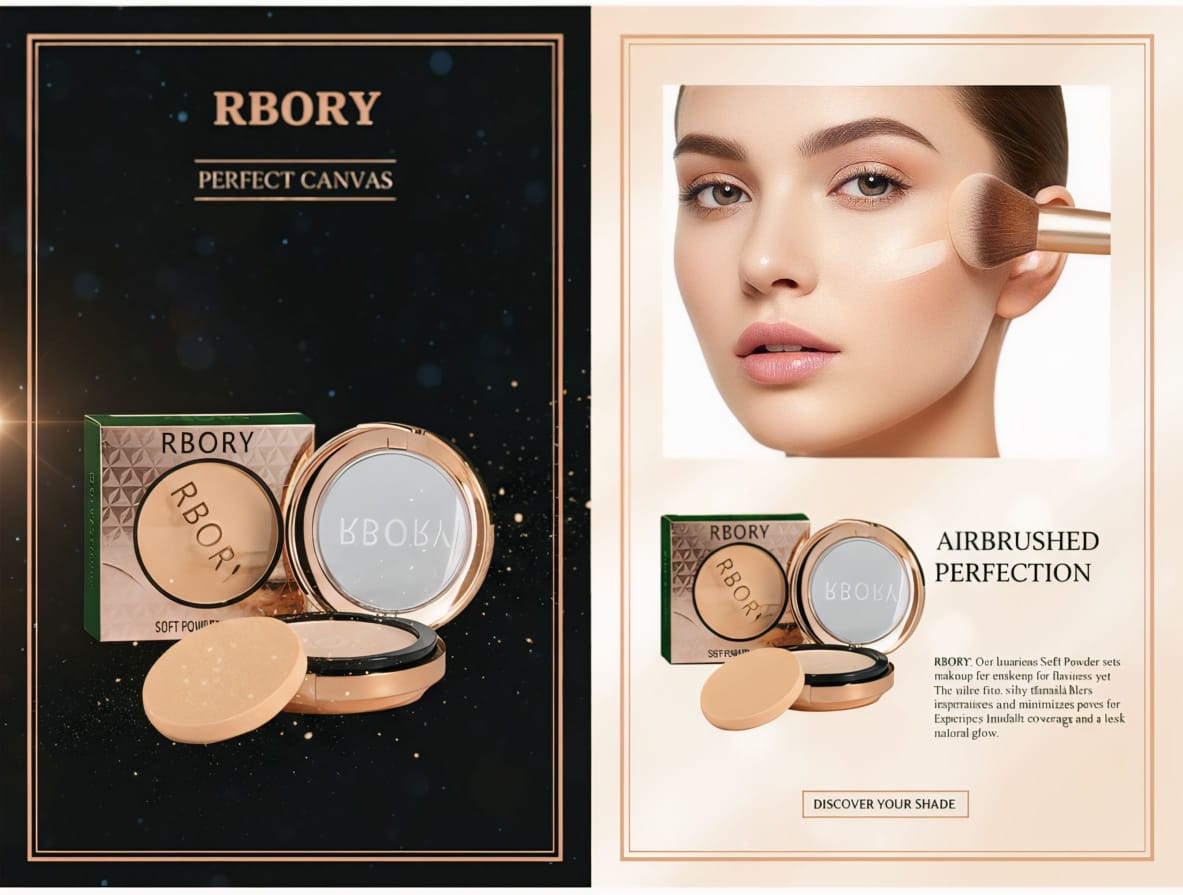 RBORY Perfect Canvas – Soft Powder Compact