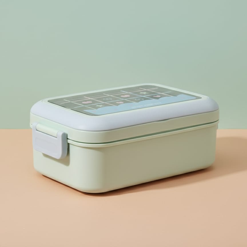 Premium Pastel Stainless Steel Lunch Box – Leakproof & BPA-Free
