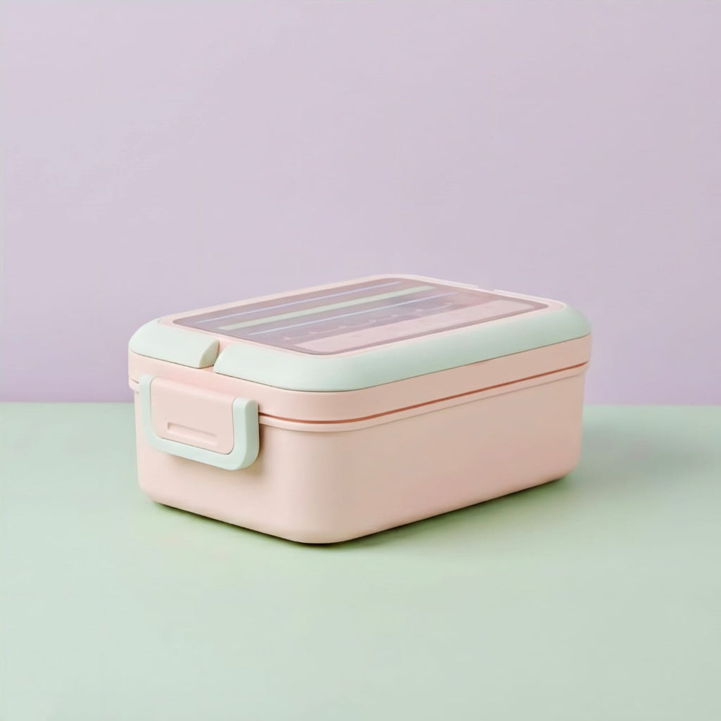 Premium Pastel Stainless Steel Lunch Box – Leakproof & BPA-Free