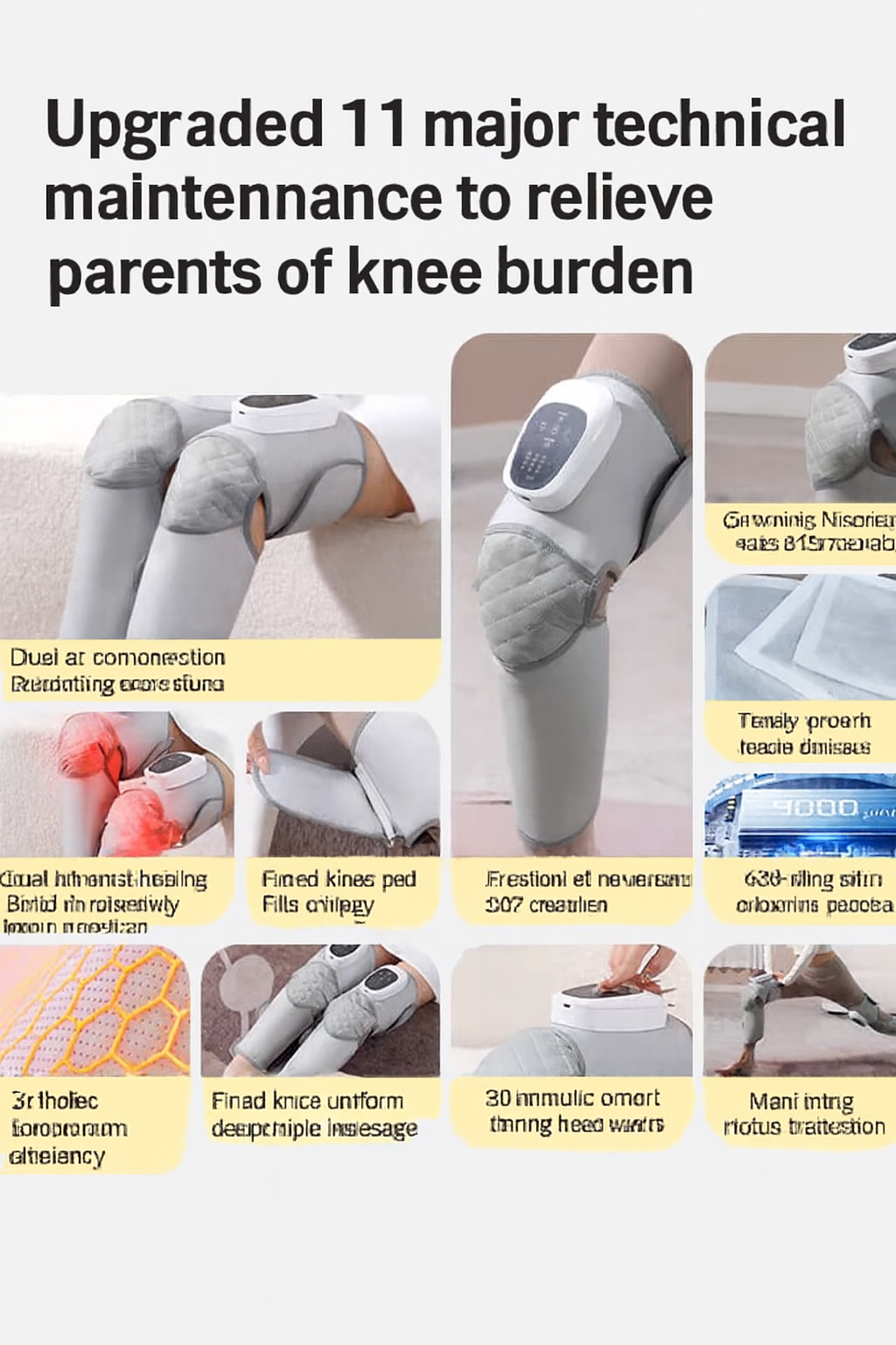 MDHL Hot Compress Knee Massager – Model MD-9860