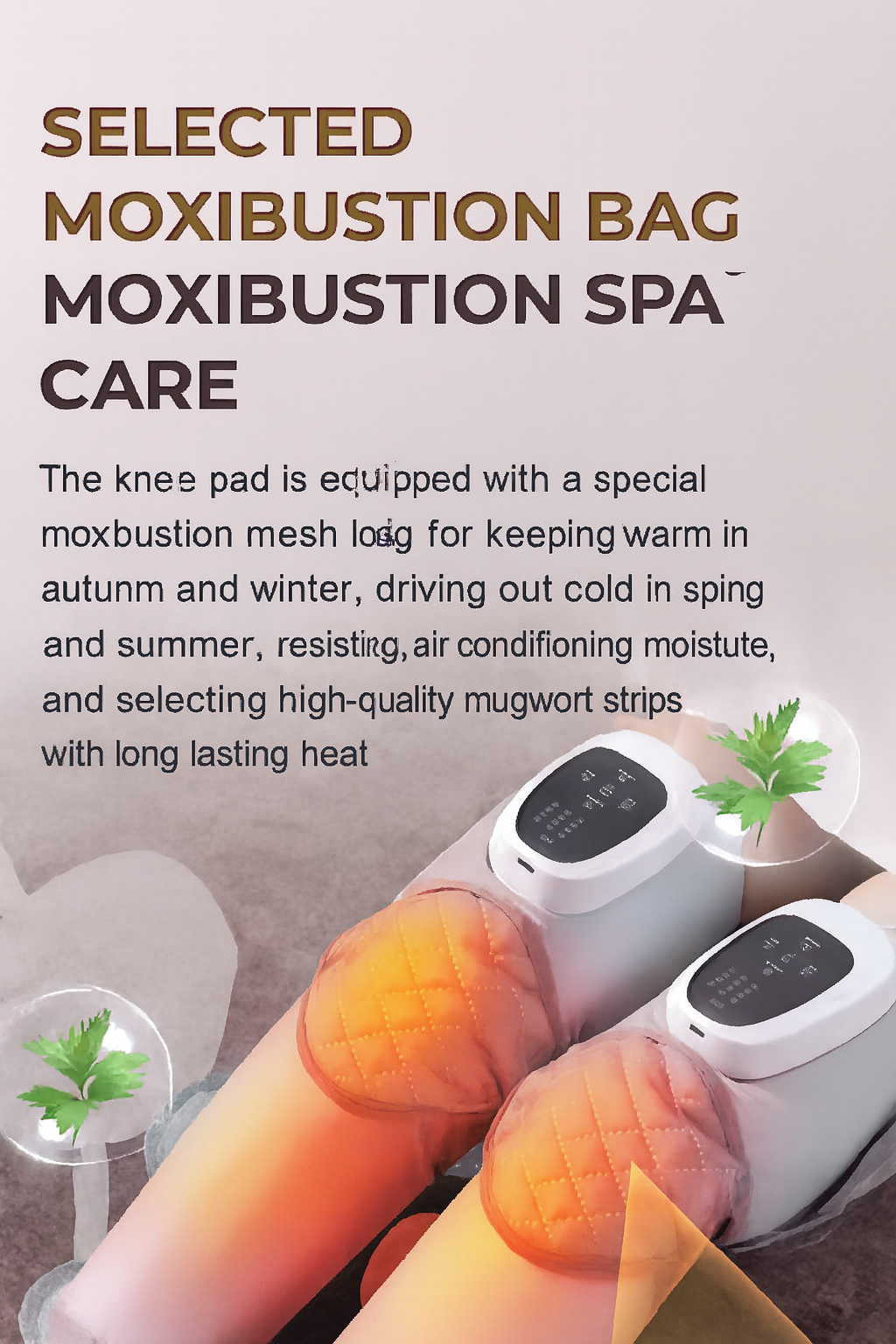 MDHL Hot Compress Knee Massager – Model MD-9860