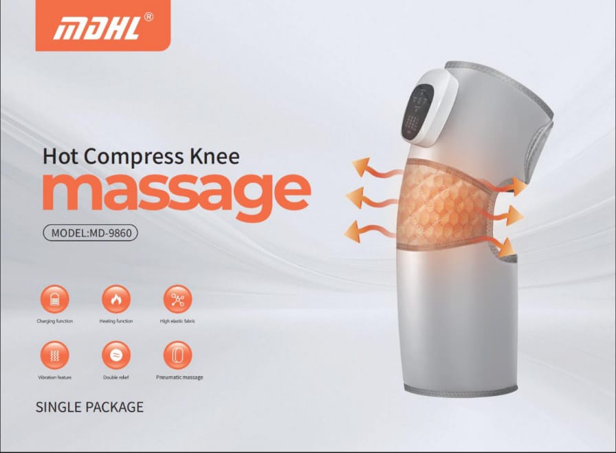 MDHL Hot Compress Knee Massager – Model MD-9860