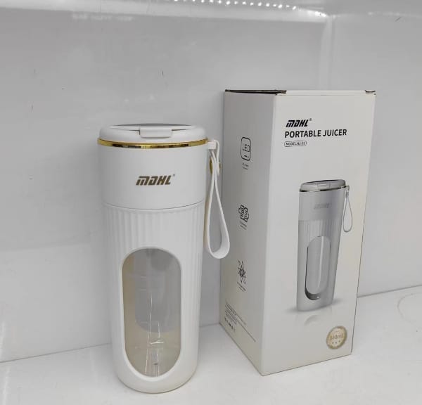 MDHL Portable Juicer Blender – 340ml USB Rechargeable Smoothie Maker