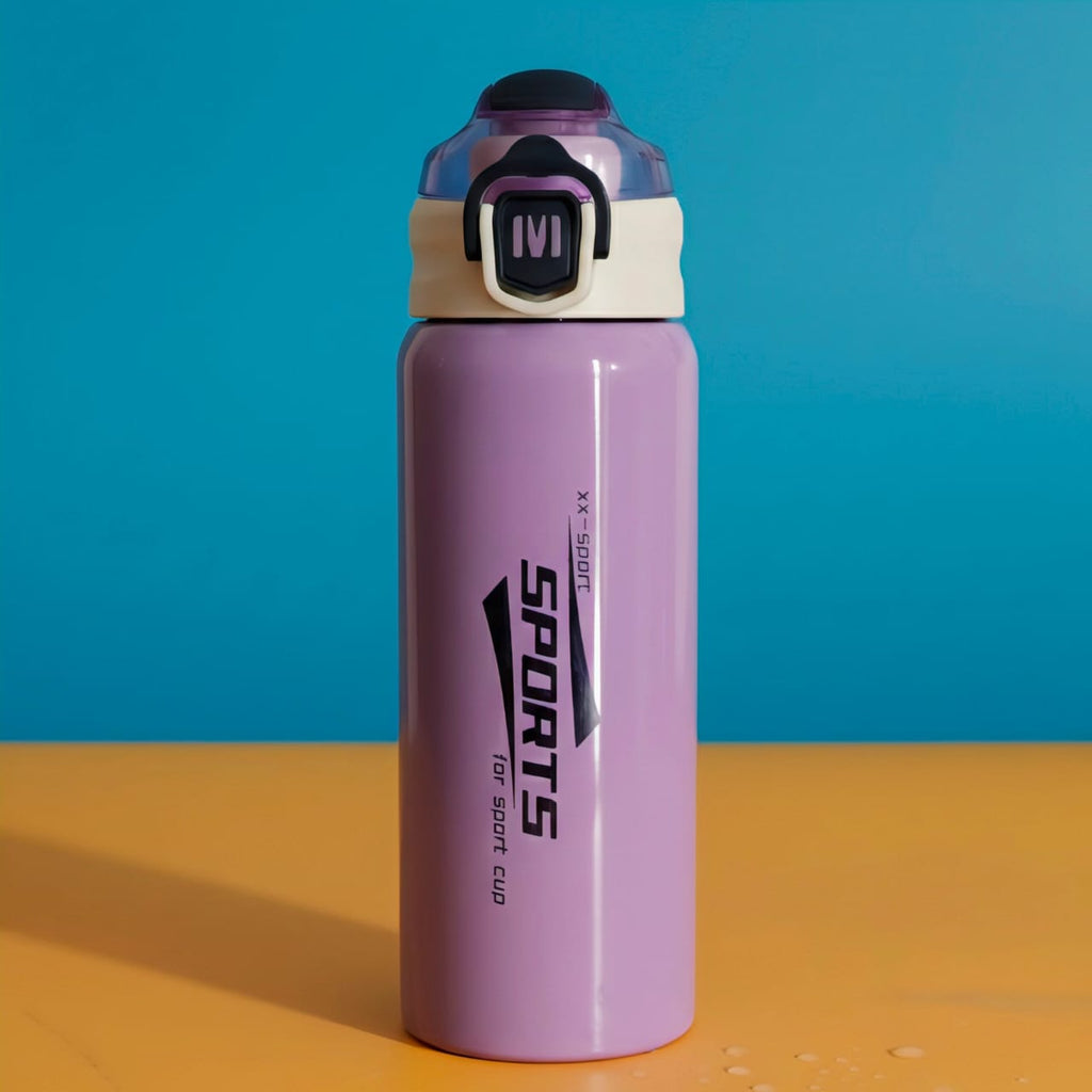 Premium Sports Water Bottle – Leakproof, One-Touch Flip Lid, BPA-Free (750ml)